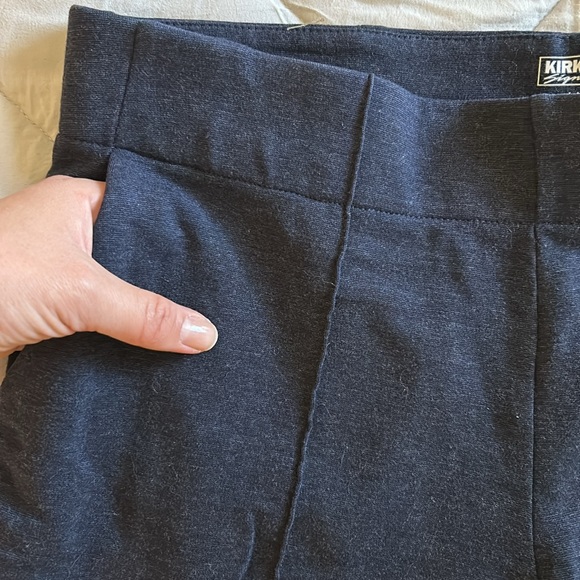 Kirkland Ladies Comfort Pant heathered navy blue - Picture 6 of 9
